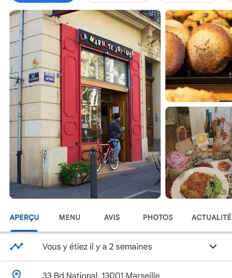 Chambre D'Hotes 2 Pers - Maison Avec Jardin Et Terrasse Pres De La Friche De La Belle De Mai Marseille 0*,  France
